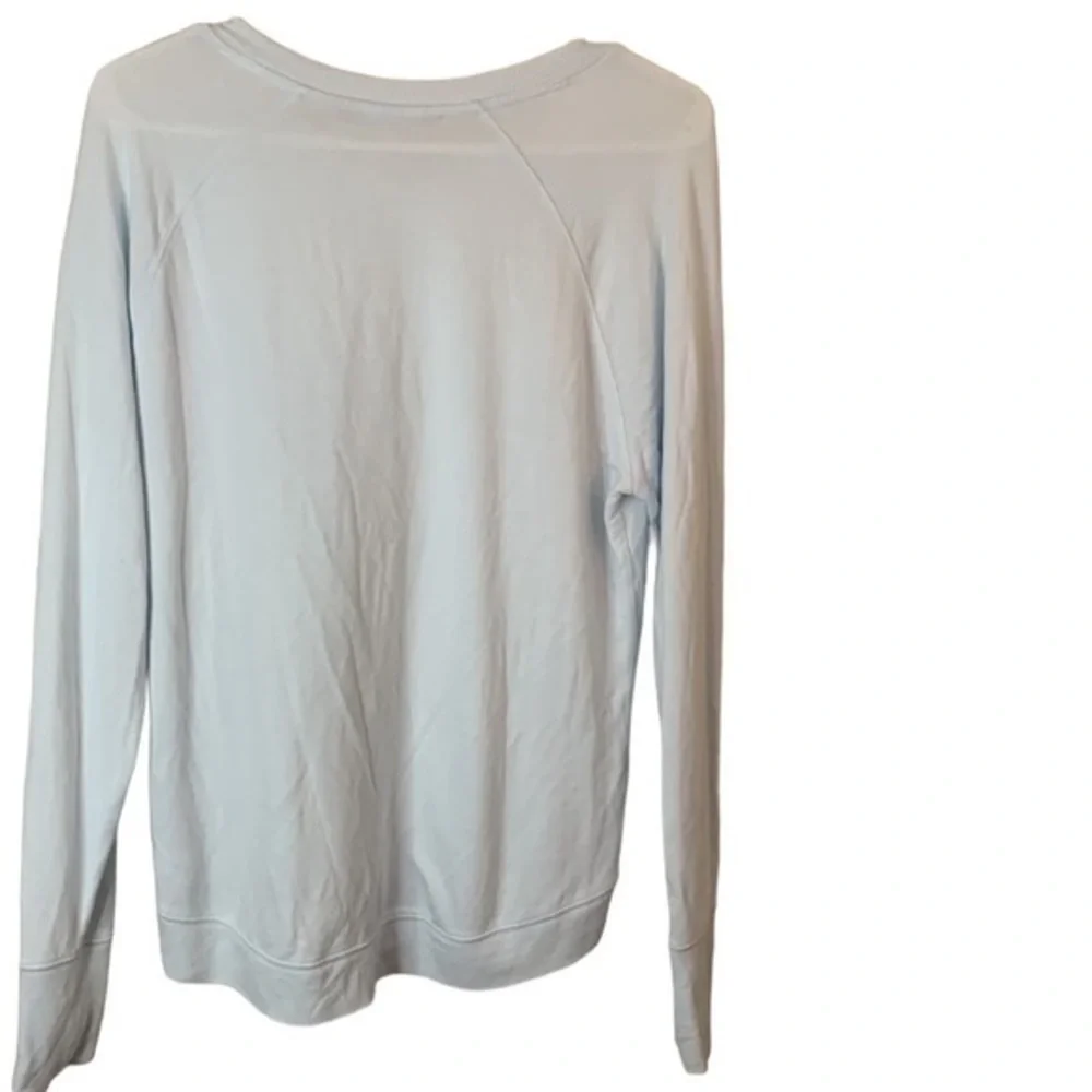 Athleta Crewneck Blue Sweater Size Medium